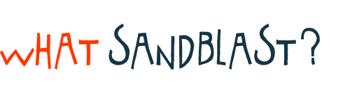 WHAT A SANDBLAST？サンドブラストとは？